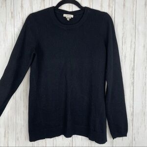 Tyler Boe 100% cashmere black sweater